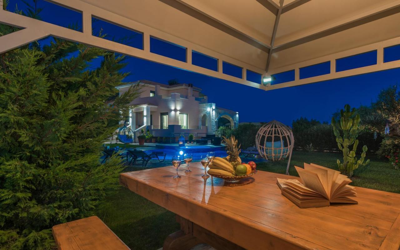 Romanza Luxury Villa Каламакион Экстерьер фото